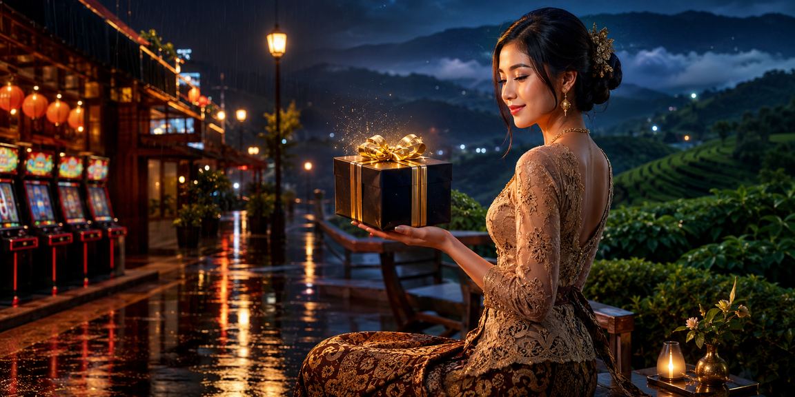 Pemain muda sedang melakukan taruhan online menggunakan laptop di ruangan modern